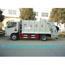 DFAC S3300 petite camion poubelle 4-5 tonnes de camion à ordures en vente en Amérique du Sud